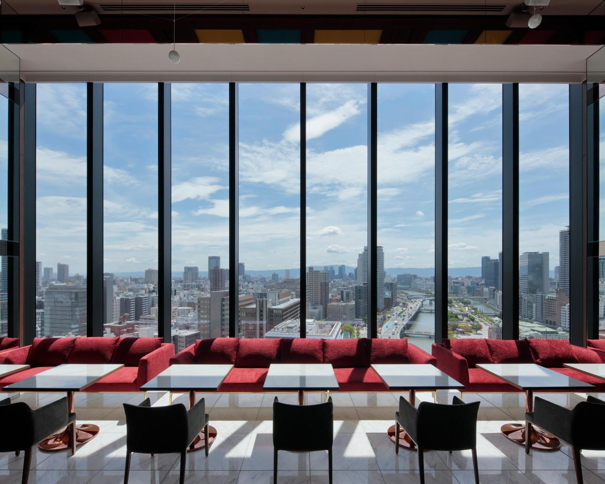 Candeo Hotels Osaka The Tower Εξωτερικό φωτογραφία View from the 360° Sky Bar