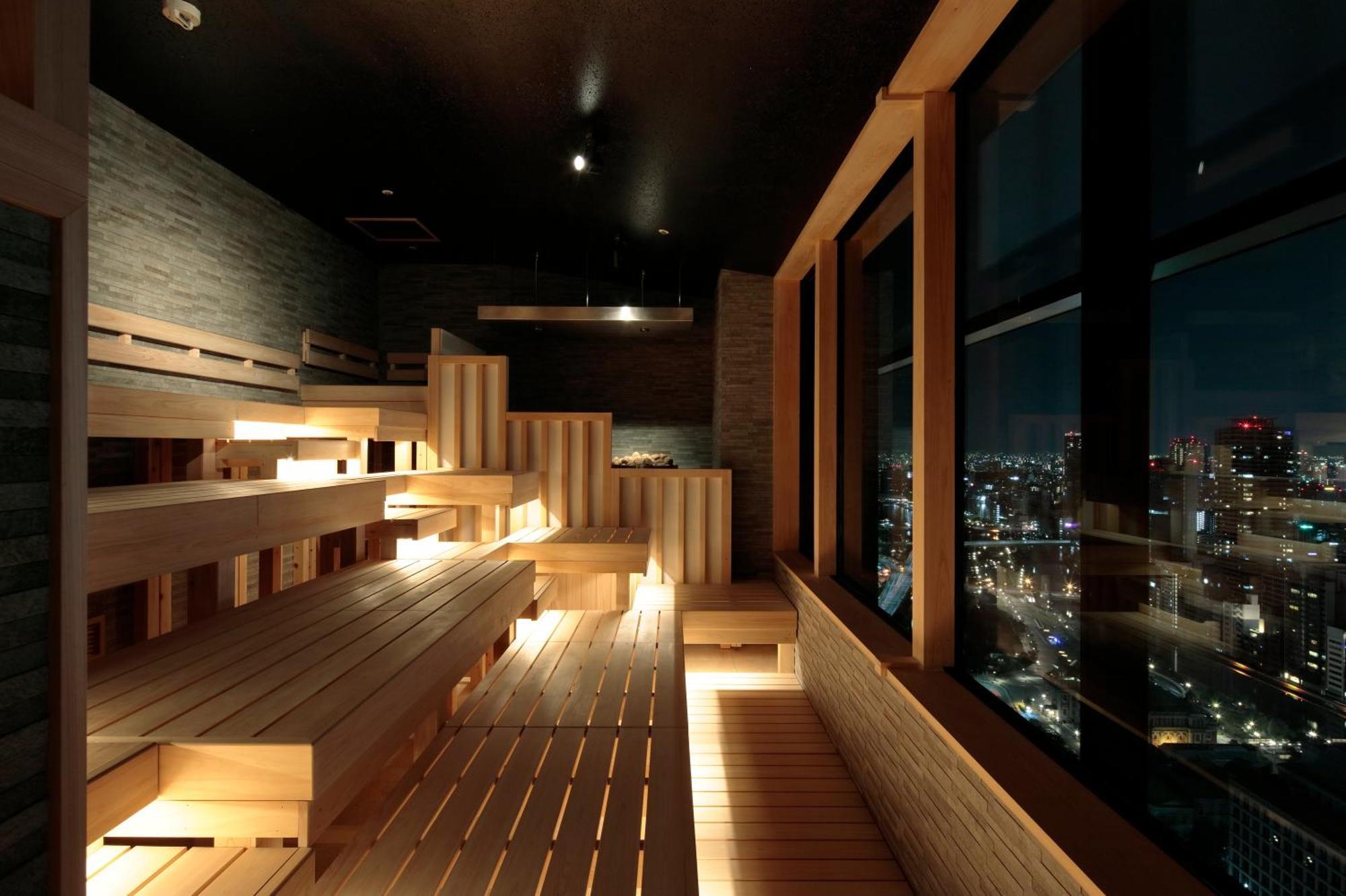 Candeo Hotels Osaka The Tower Εξωτερικό φωτογραφία A modern onsen in Tokyo